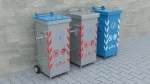 120l metal çöp konteyner