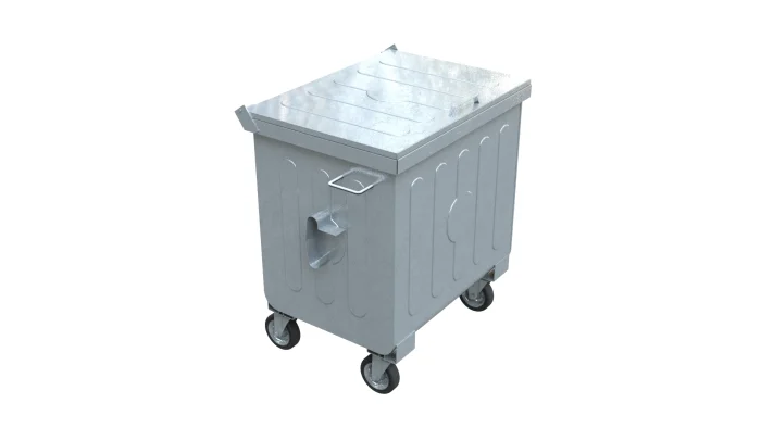 400L metal çöp konteyner