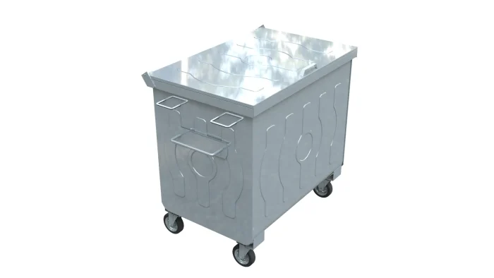 770L metal çöp konteyner